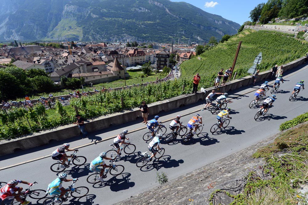 Scenery, Tour de Suisse 2012, stage eight