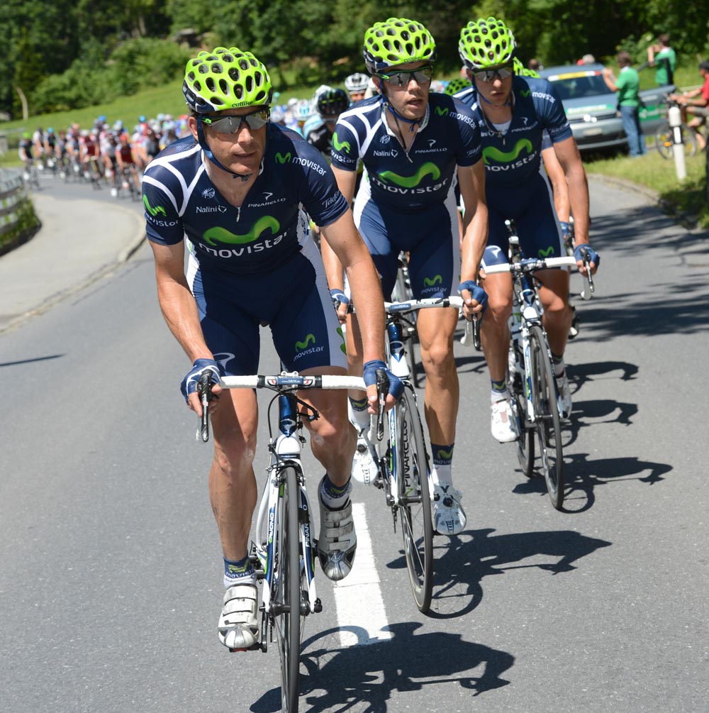 Movistar chase, Tour de Suisse 2012, stage eight