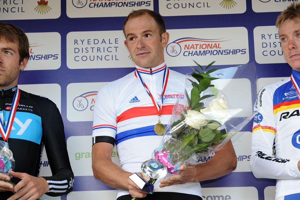 Ian Stannard, men's winner, British road race National Championships 2012