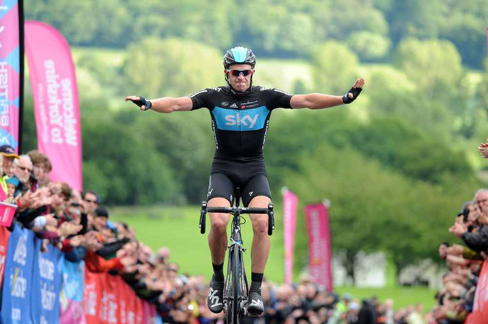 Ian Stannard wins, British road race National Championships 2012