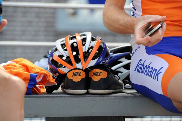 Rabobank kit, Tour de France 2012, stage one recce ride
