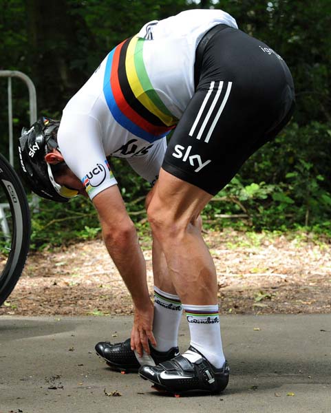 Mark Cavendish, Tour de France 2012, stage one recce ride