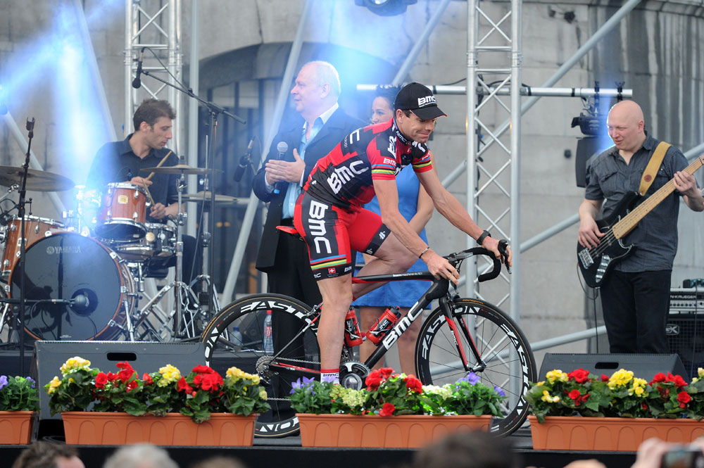 Cadel Evans, Tour de France 2012 presentation