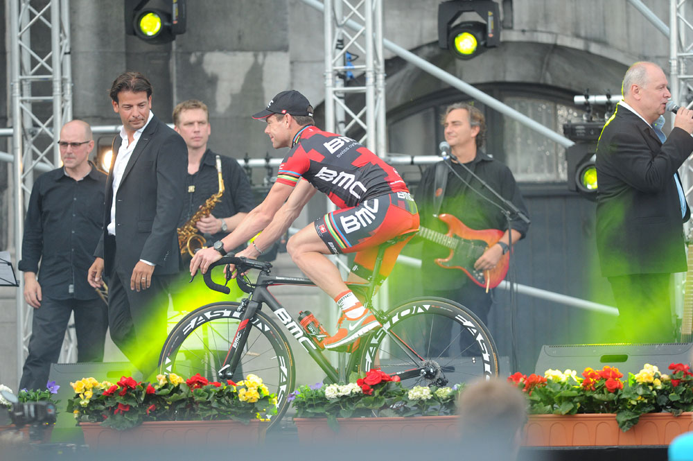 Cadel Evans, Tour de France 2012 presentation