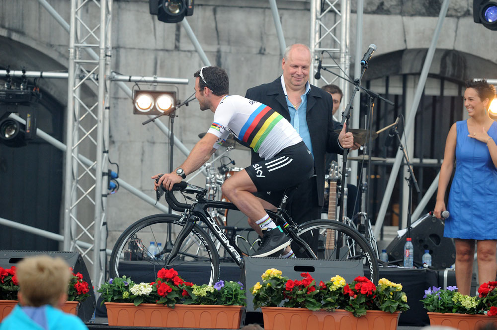 Mark Cavendish, Tour de France 2012 presentation