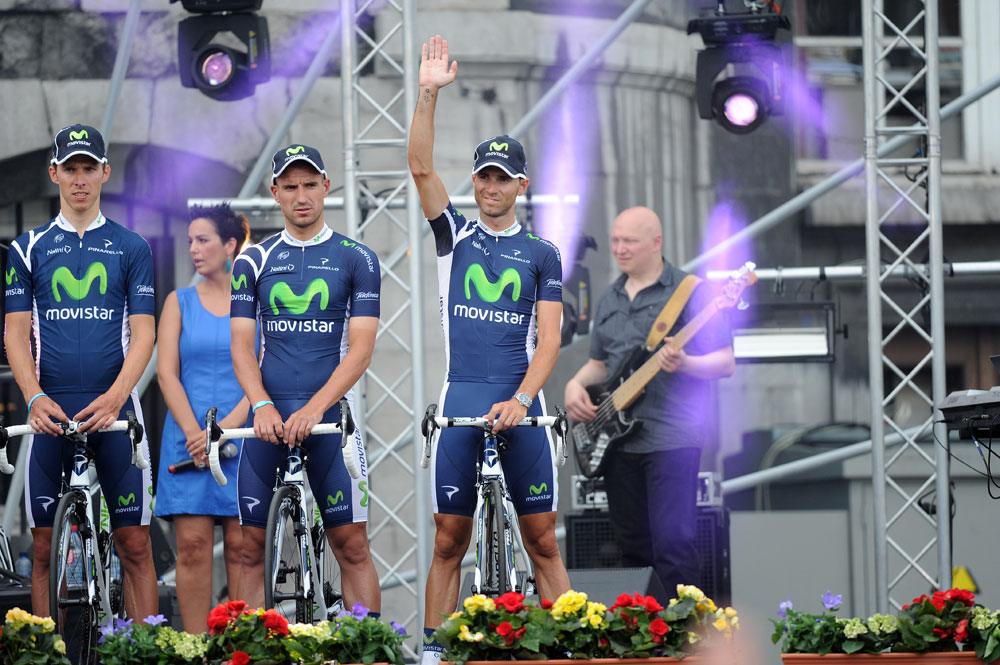 Alejandro Valverde, Tour de France 2012 presentation