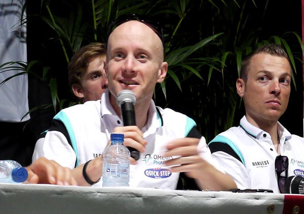 Levi Leipehimer, Tour de France 2012 press conference Levi Leipehimer, Tour de France 2012 press conference