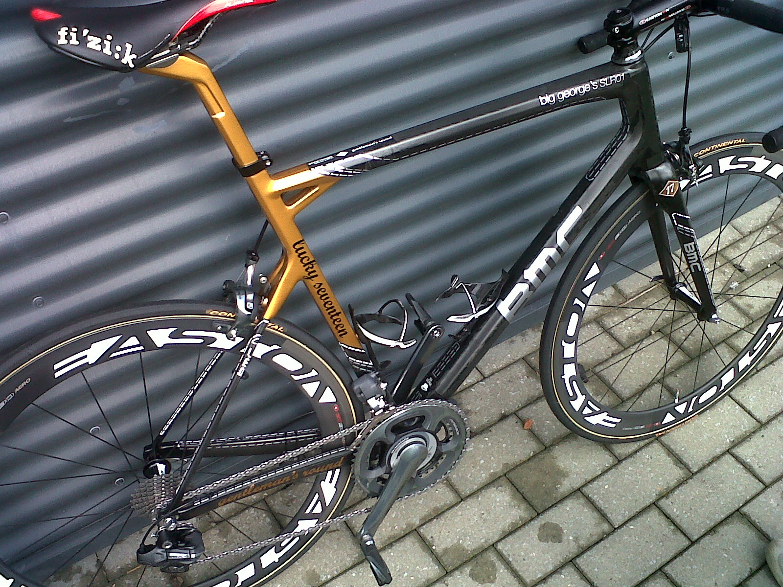 George Hincapie's 17 bike Hincapie