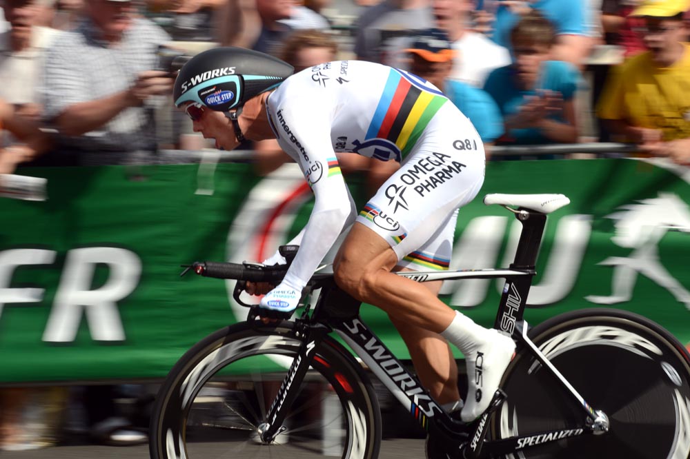 Tony Martin, Tour de France 2012, prologue Tony Martin, Tour de France 2012, prologue