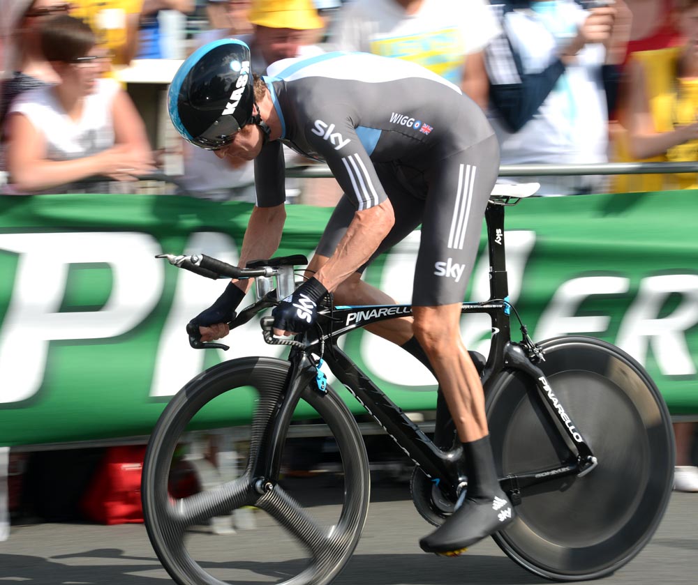 Bradley Wiggins, Tour de France 2012, prologue Bradley Wiggins, Tour de France 2012, prologue