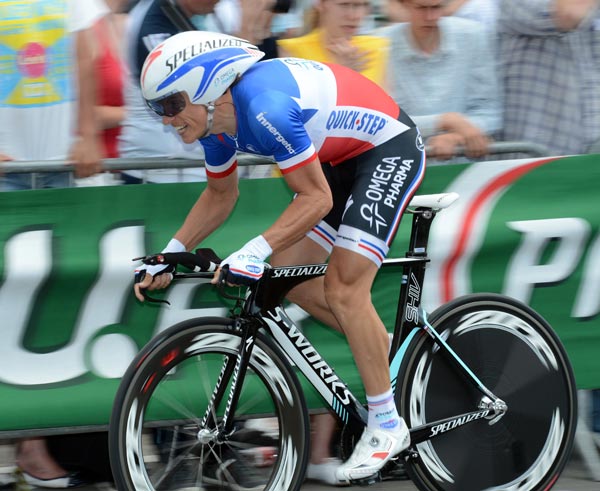 Sylvain Chavanel, Tour de France 2012, prologue