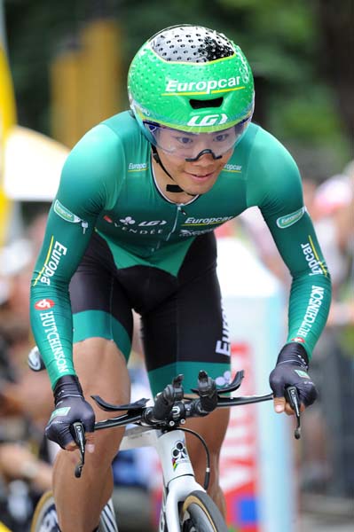Arashiro, Tour de France 2012, prologue