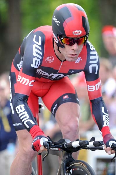 Cadel Evans, Tour de France 2012, prologue Cadel Evans, Tour de France 2012, prologue