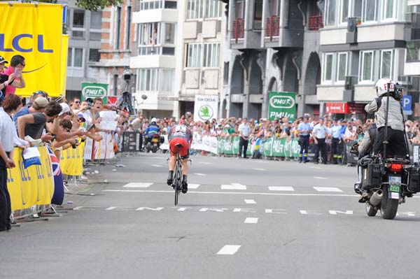 Cadel Evans, Tour de France 2012, prologue
