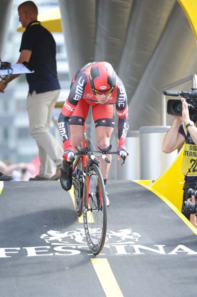 Cadel Evans, Tour de France 2012, prologue