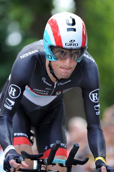 Frank Schleck, Tour de France 2012, prologue Frank Schleck, Tour de France 2012, prologue