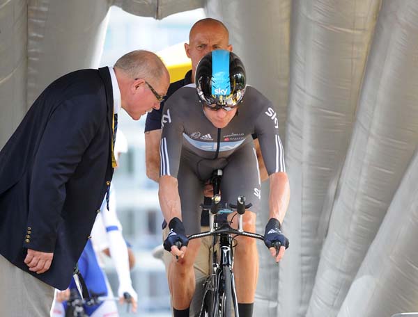 Bradley Wiggins, Tour de France 2012, prologue