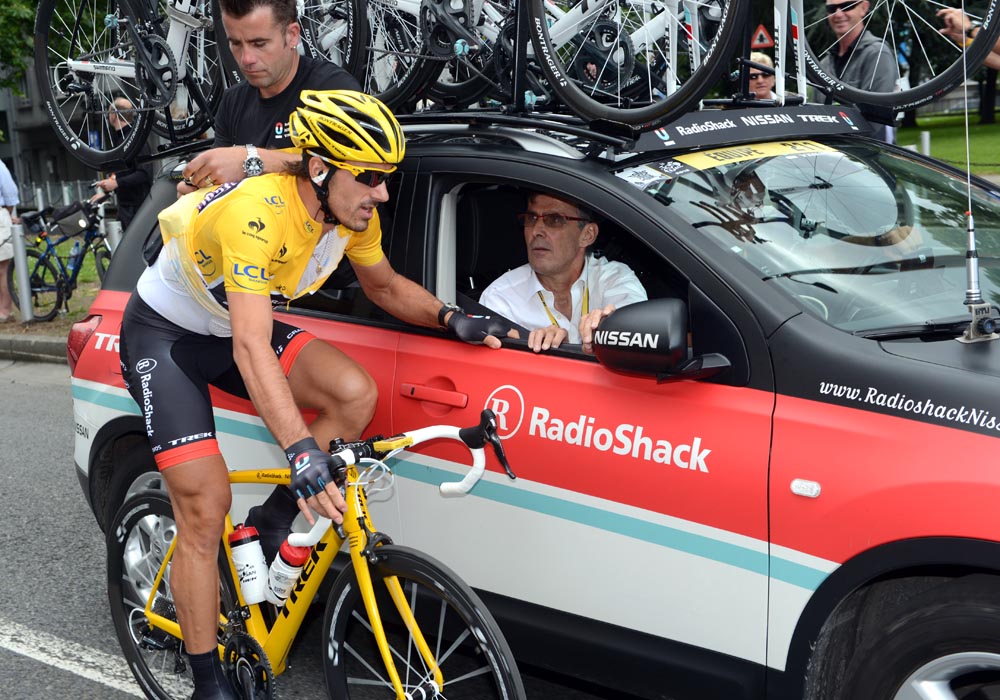 Fabian Cancellara, Tour de France 2012, stage one