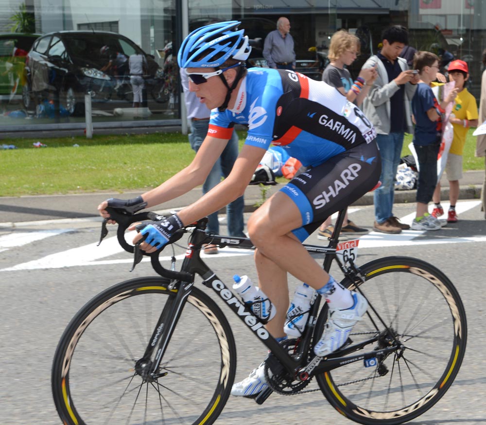 Dan Martin, Tour de France 2012, stage one Dan Martin, Tour de France 2012, stage one