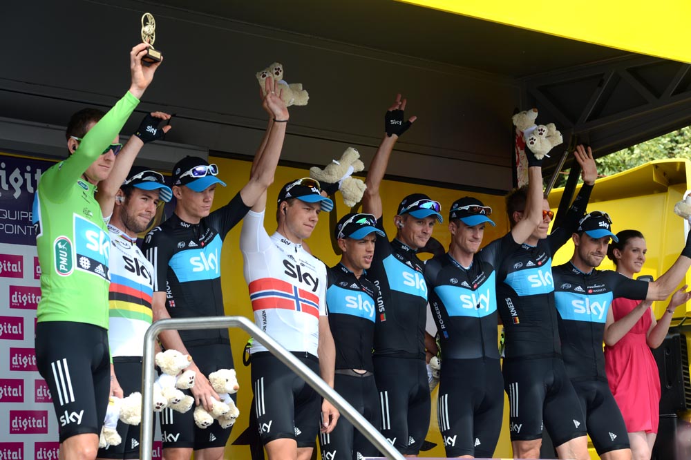 Sky, Tour de France 2012, stage one
