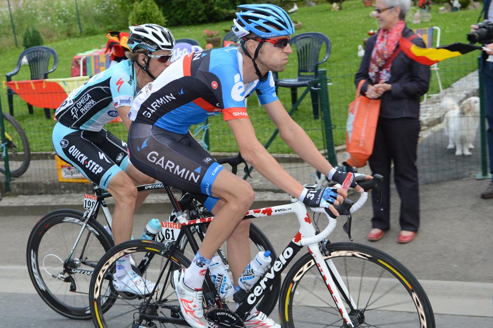 Ryder Hesjedal, Tour de France 2012, stage one