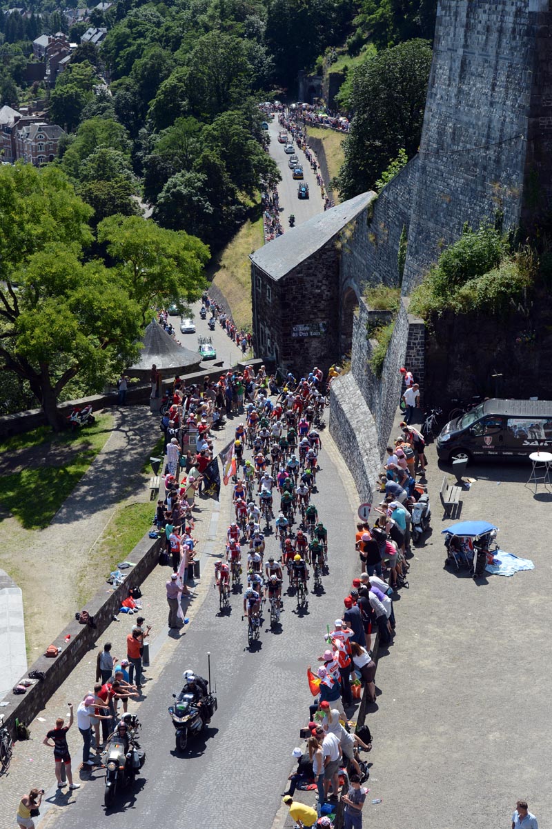Namur citadel, Tour de France 2012, stage two