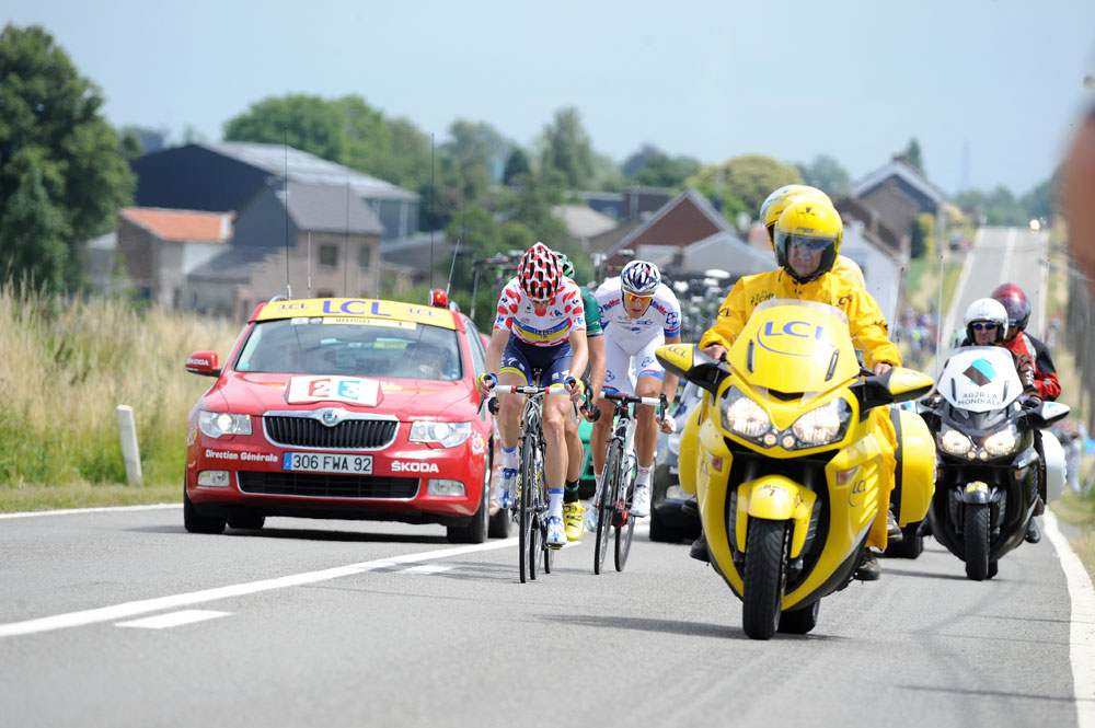 Escape group, Tour de France 2012, stage two