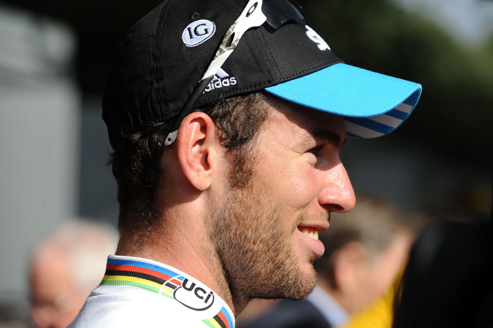 Mark Cavendish, Tour de France 2012, stage two