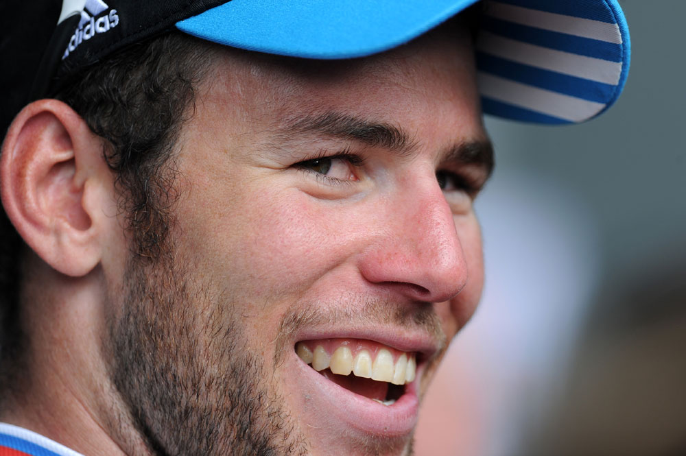 Mark Cavendish, Tour de France 2012, stage two