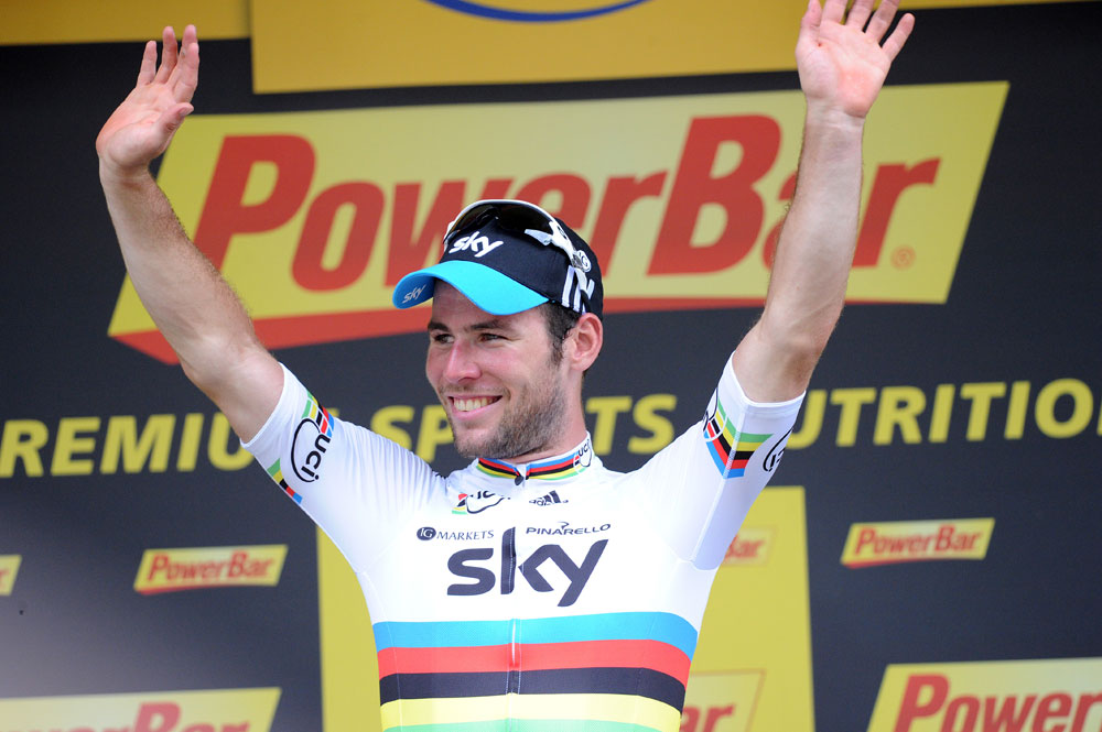 Mark Cavendish, Tour de France 2012, stage two Mark Cavendish, Tour de France 2012, stage two