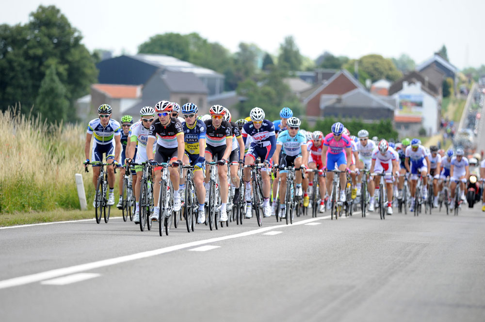 Peloton, Tour de France 2012, stage two Peloton, Tour de France 2012, stage two