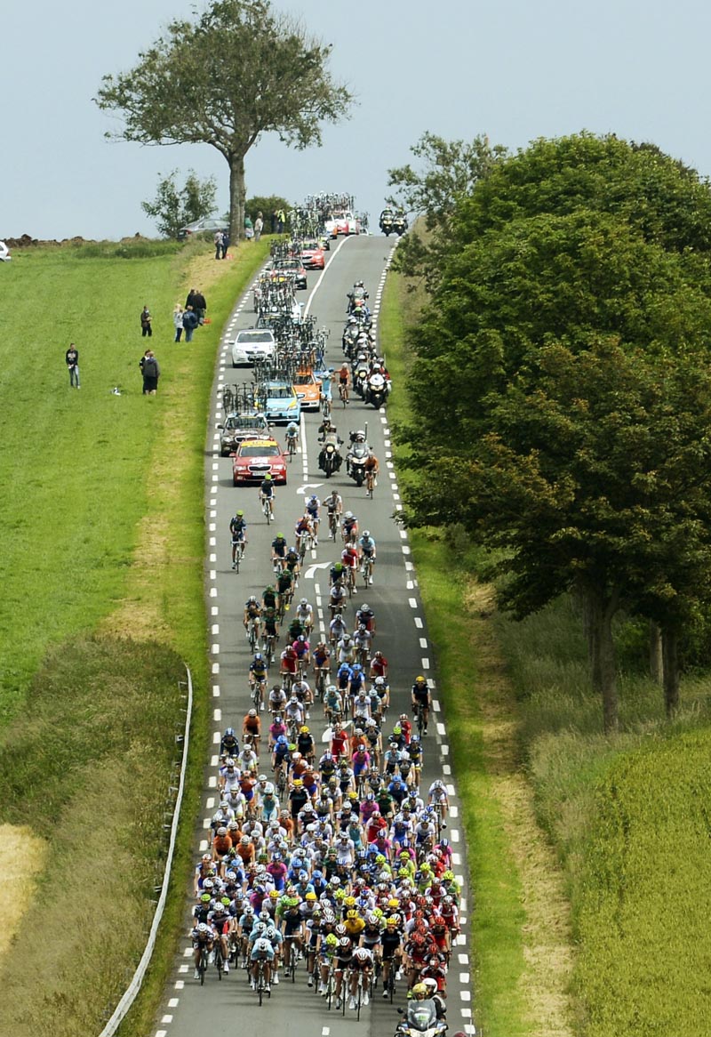 Peloton, Tour de France 2012, stage three