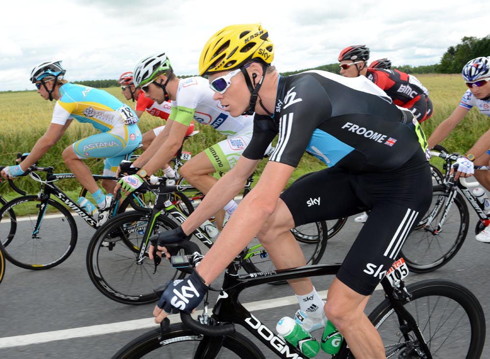 Chris Froome, Tour de France 2012, stage three