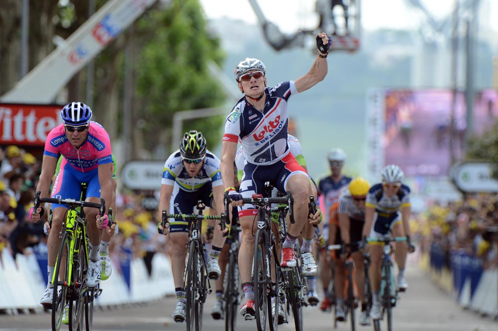 Andre Greipel wins, Tour de France 2012, stage four Andre Greipel wins, Tour de France 2012, stage four