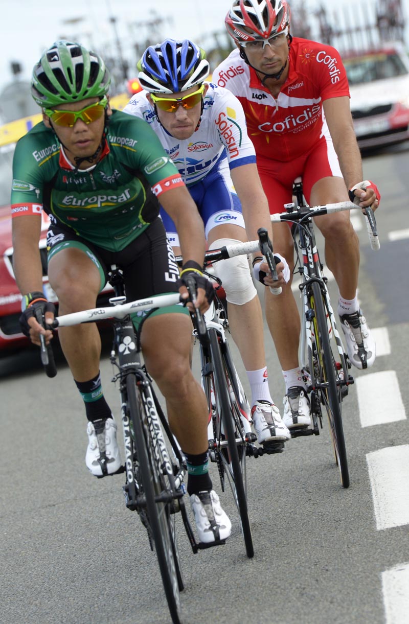 Arashiro escape, Tour de France 2012, stage four