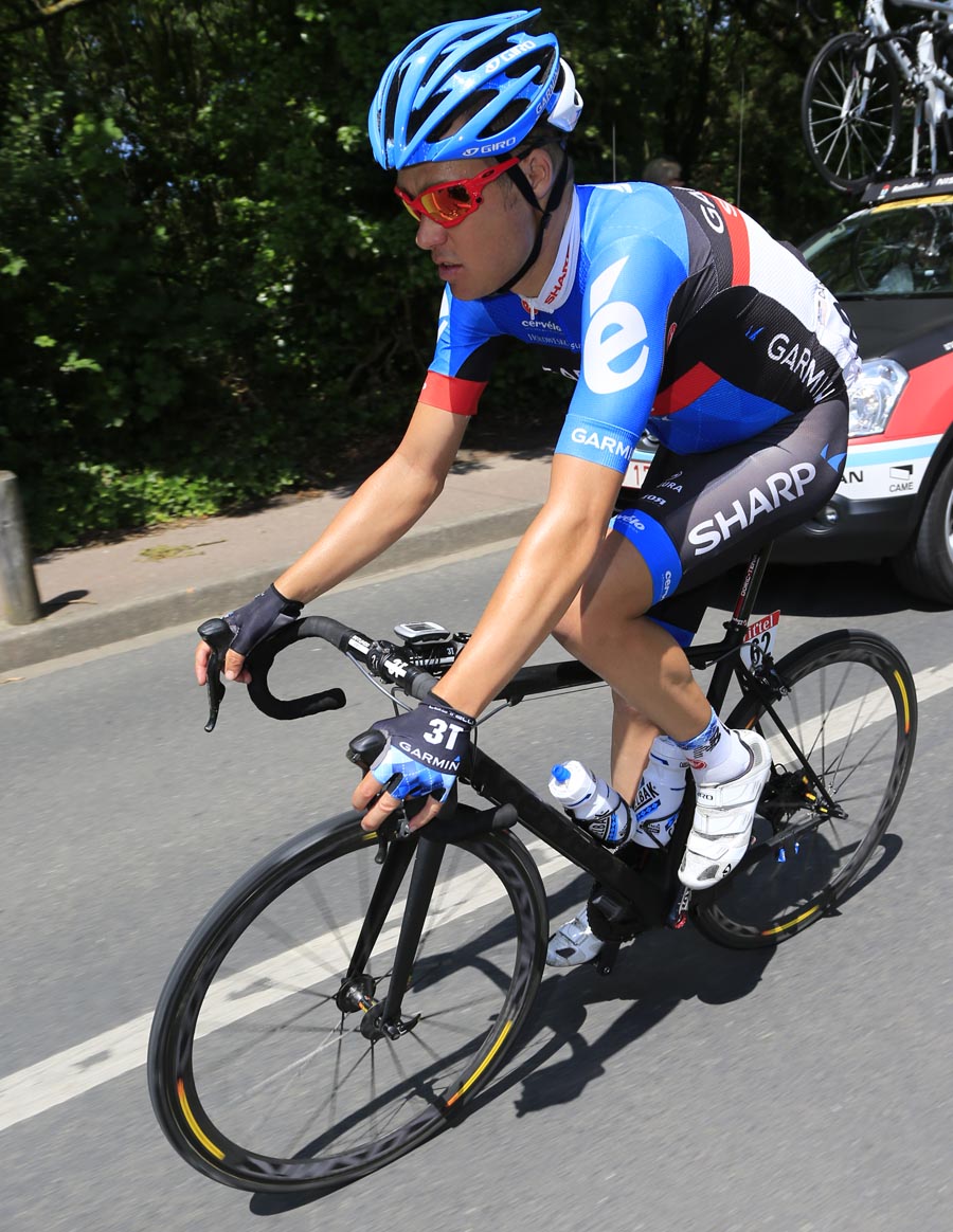 Tom Danielson, Tour de France 2012, stage four