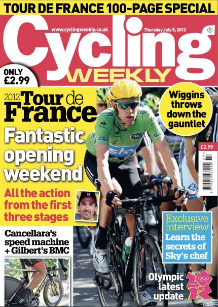 Cycling Weekly July 5 2012 issue Cycling Weekly July 5 2012 issue
