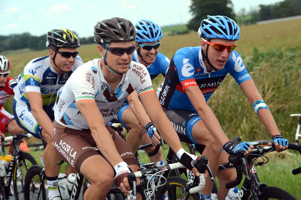 Nicolas Roche and Daniel Martin, Tour de France 2012, stage five Nicolas Roche and Daniel Martin, Tour de France 2012, stage five