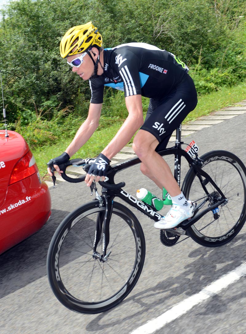 Chris Froome, Tour de France 2012, stage six