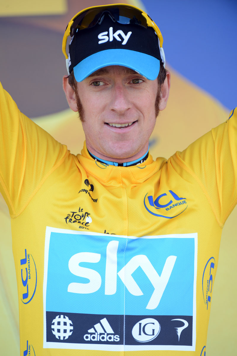 Bradley Wiggins, Tour de France 2012, stage eight