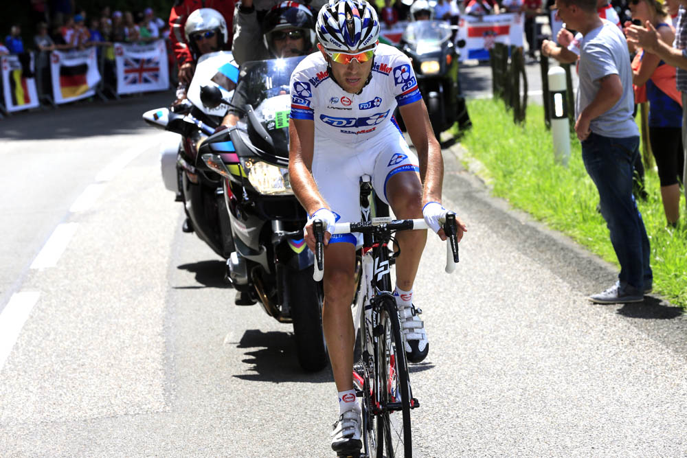 Pinot chases Kesiakoff, Tour de France 2012, stage eight