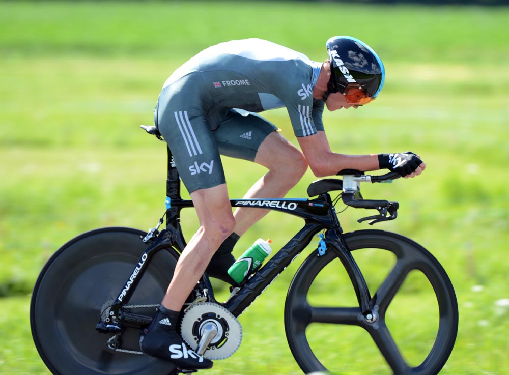 Chris Froome, Tour de France 2012, stage nine