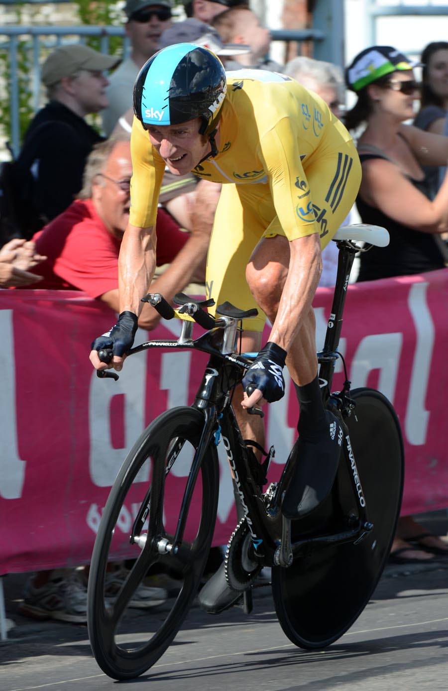 Bradley Wiggins, Tour de France 2012, stage nine