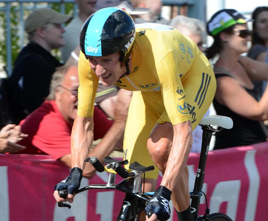 Bradley Wiggins, Tour de France 2012, stage nine Bradley Wiggins, Tour de France 2012, stage nine