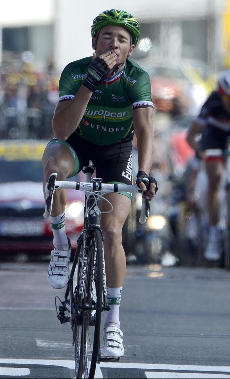 Thomas Voeckler wins, Tour de France 2012, stage 10