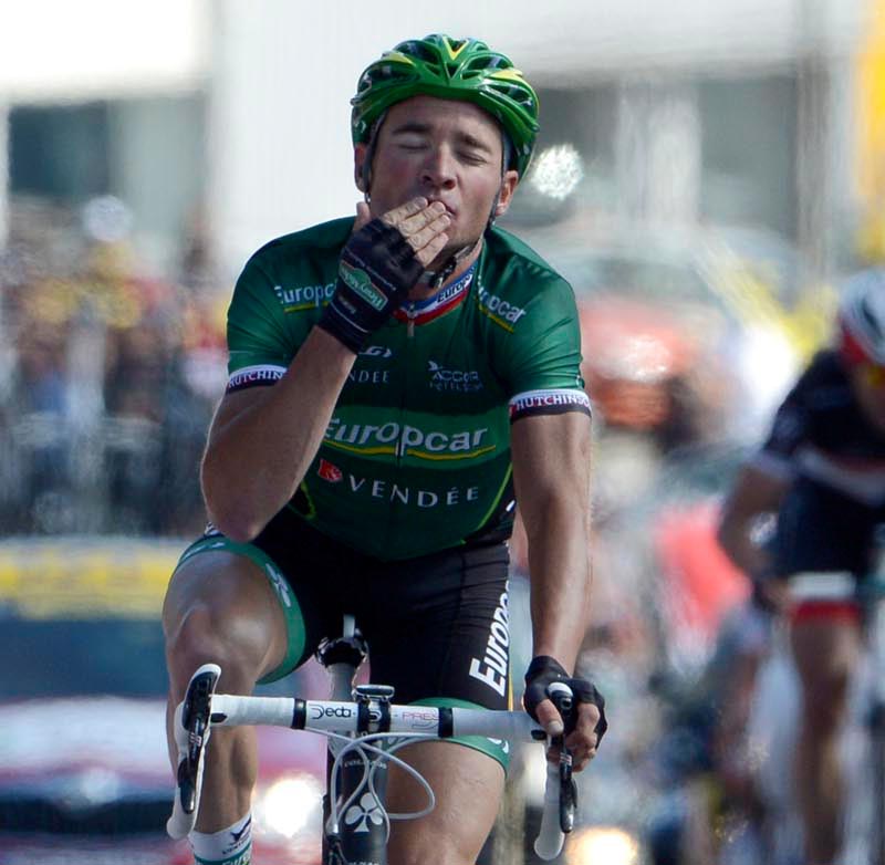 Thomas Voeckler wins, Tour de France 2012, stage 10 Thomas Voeckler wins, Tour de France 2012, stage 10