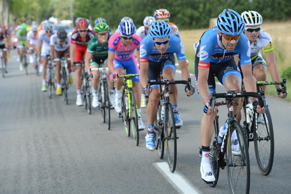 David Millar in escape, Tour de France 2012, stage 10