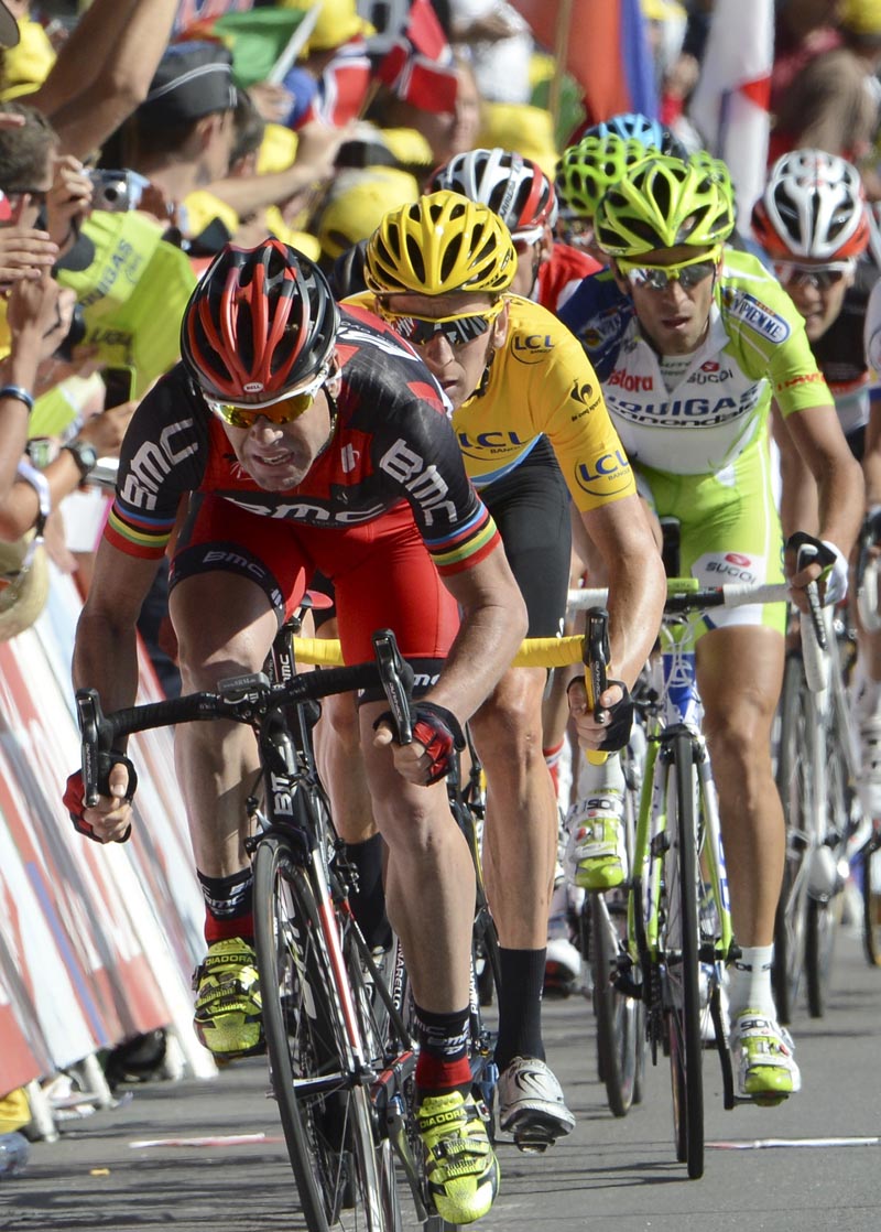 Cadel Evans, Tour de France 2012, stage 10