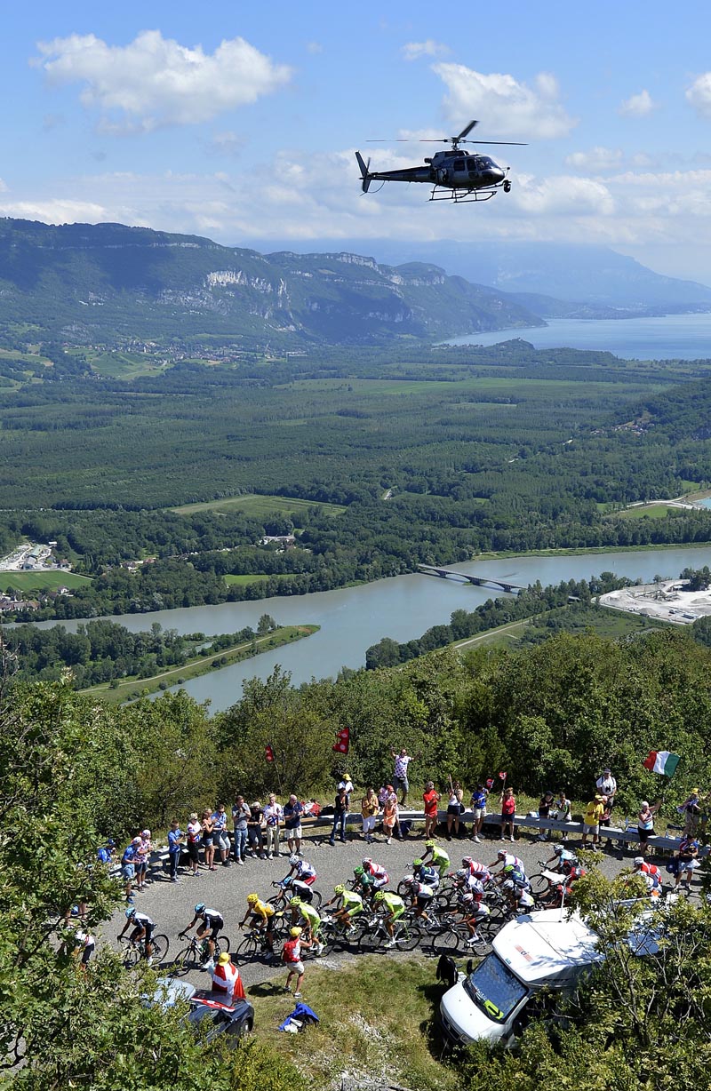 Scenery, Tour de France 2012, stage 11