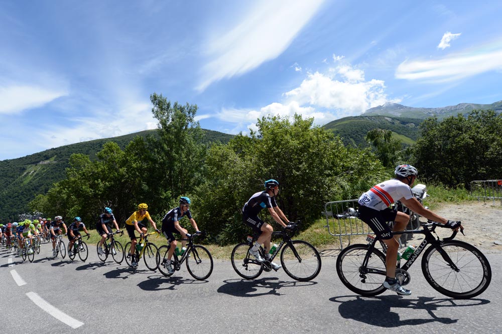 Sky chase, Tour de France 2012, stage 11